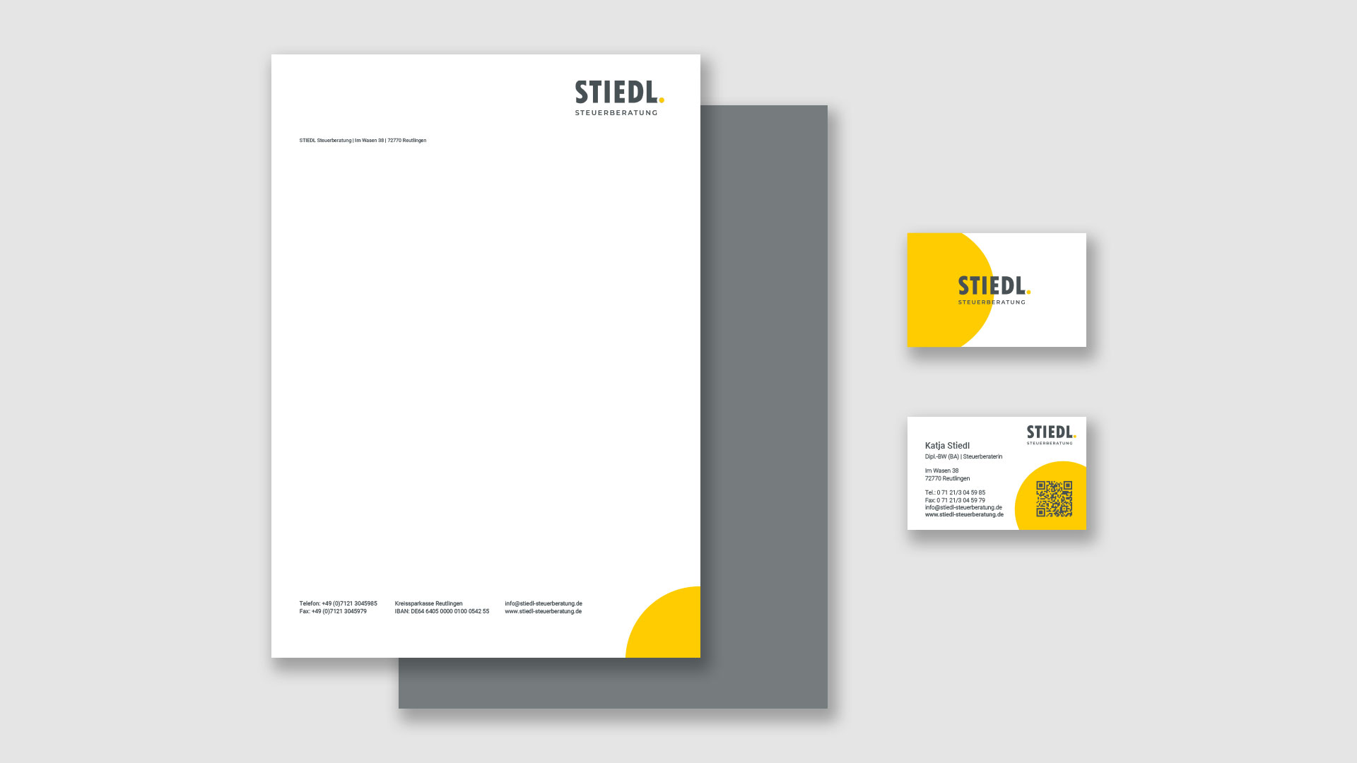 Stiedl Steuerberatung - Grafikdesign